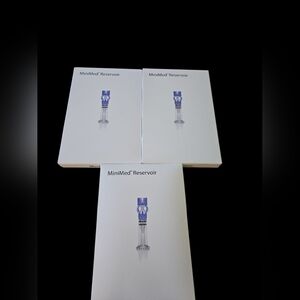 3 Medtronic MiniMed Mini Med Reservoir 3ML